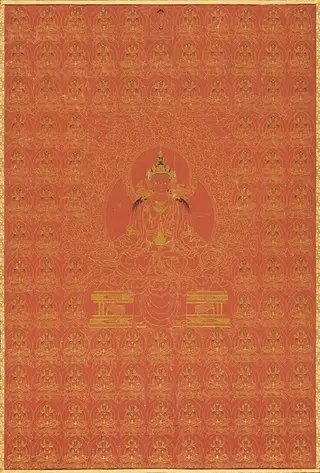 Myriad Amitayus, the Buddha of Eternal Life