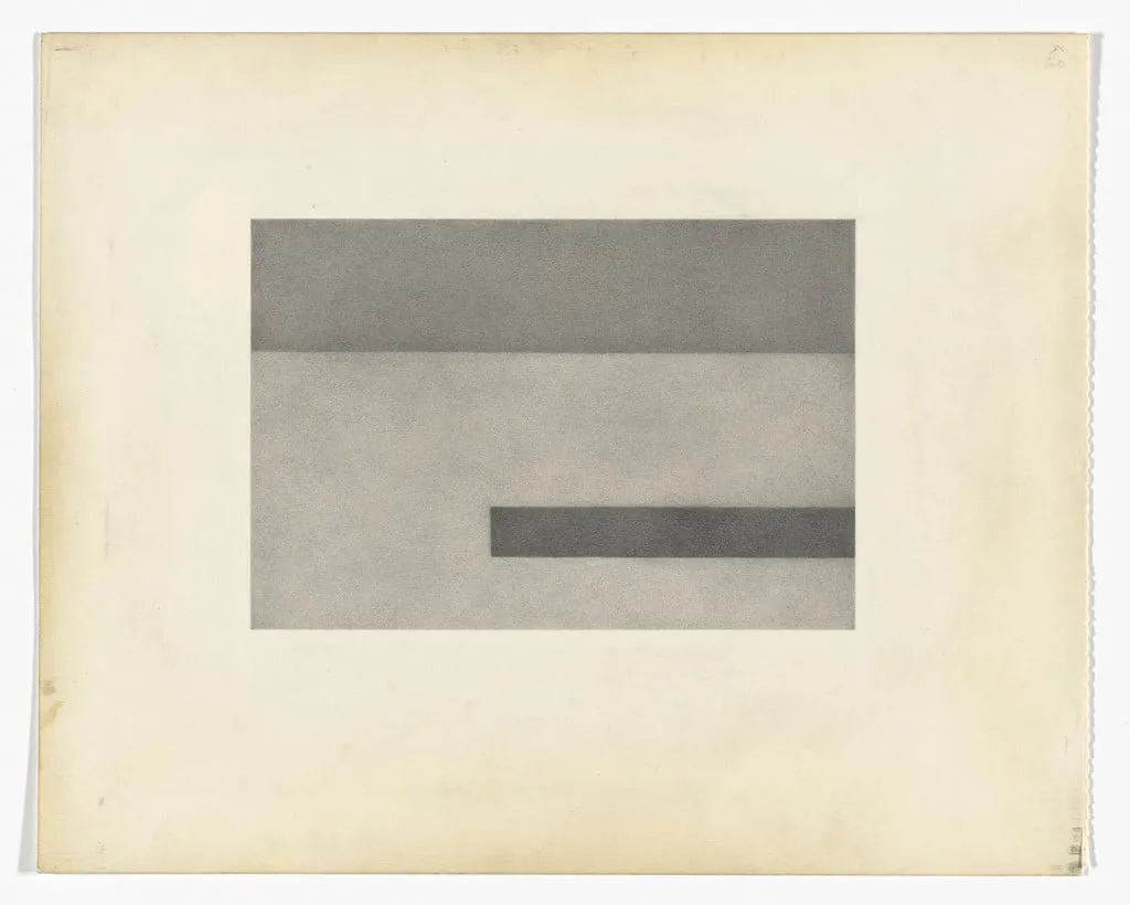 Untitled, by Myron Stout, graphite, 1978