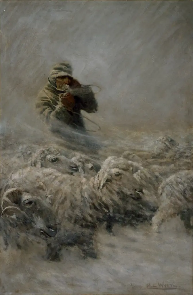 Sheep Herder, by N. C. Wyeth