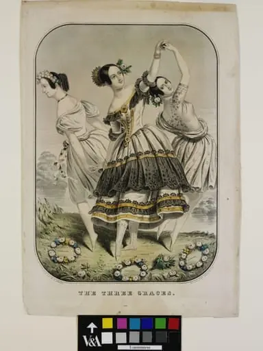 The Three Graces, by N. Currier
