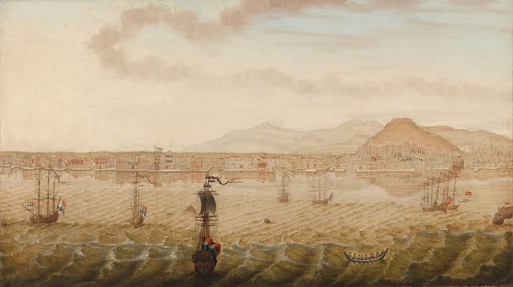 View of Smyrna (Izmir), by N. Knop, unspecified, 1779