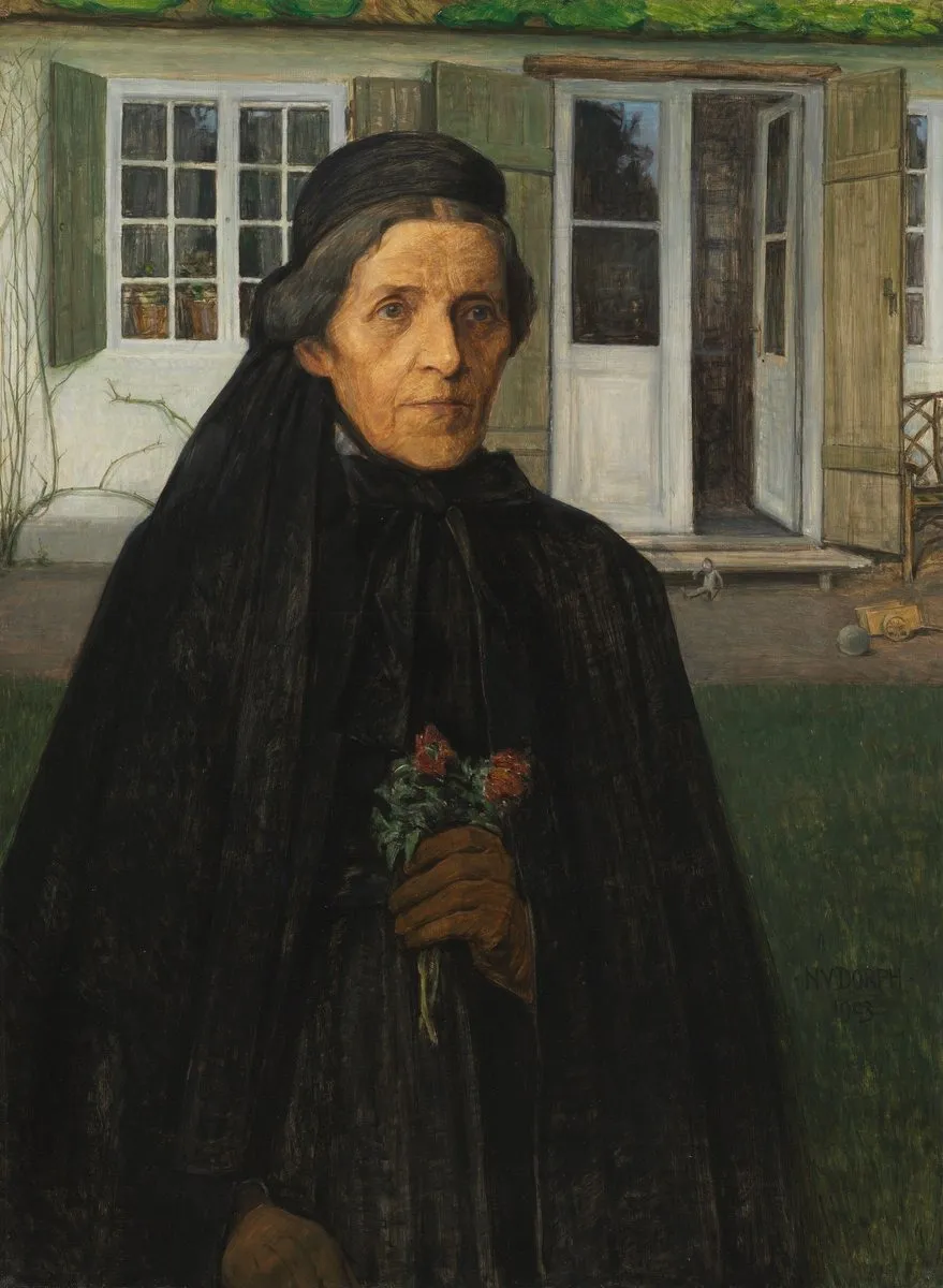 My Mother, by N.V. Dorph, oil, 1903