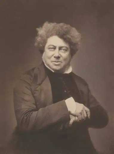 Alexandre Dumas père (1802-1870), by Nadar
