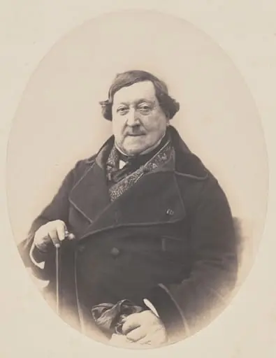 Gioachino Antonio Rossini, by Nadar