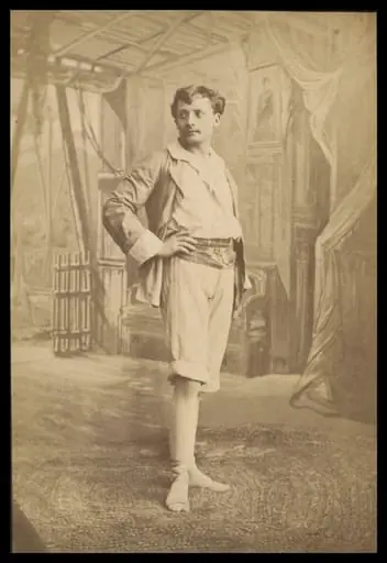 Guy Little Theatrical Photograph, by Nadar