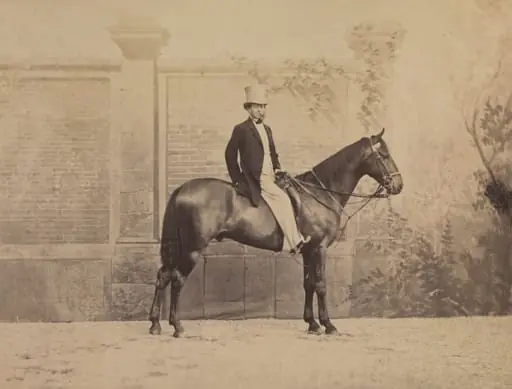 Man on a Horse, by Nadar