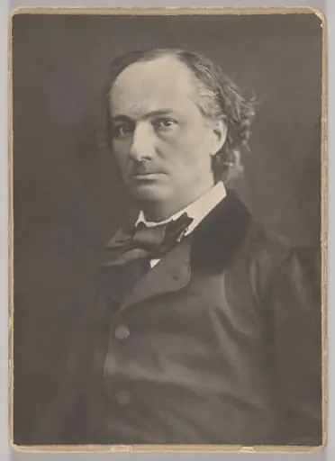 Portrait of Baudelaire, by Nadar