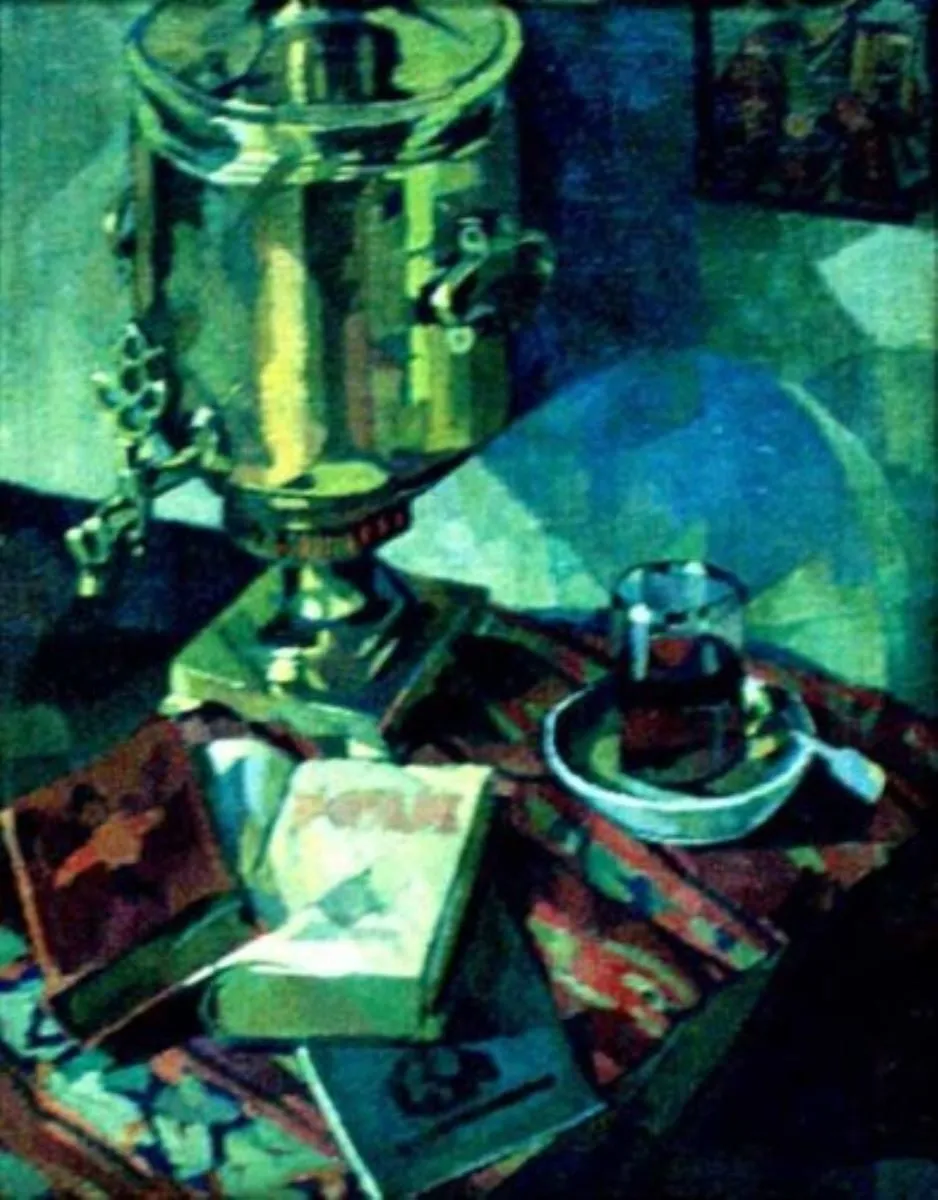 Samovarul, by Nadia Bulighin, unspecified, 1928
