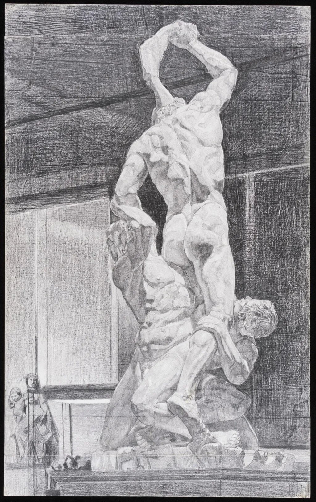 Sculpture by Vincenzo Foggini of "Samson and the Philistines" in the V&A Sculpture Gallery, by Nahem Shoa