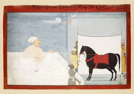 Raja Dhrub Dev, by Nainsukh