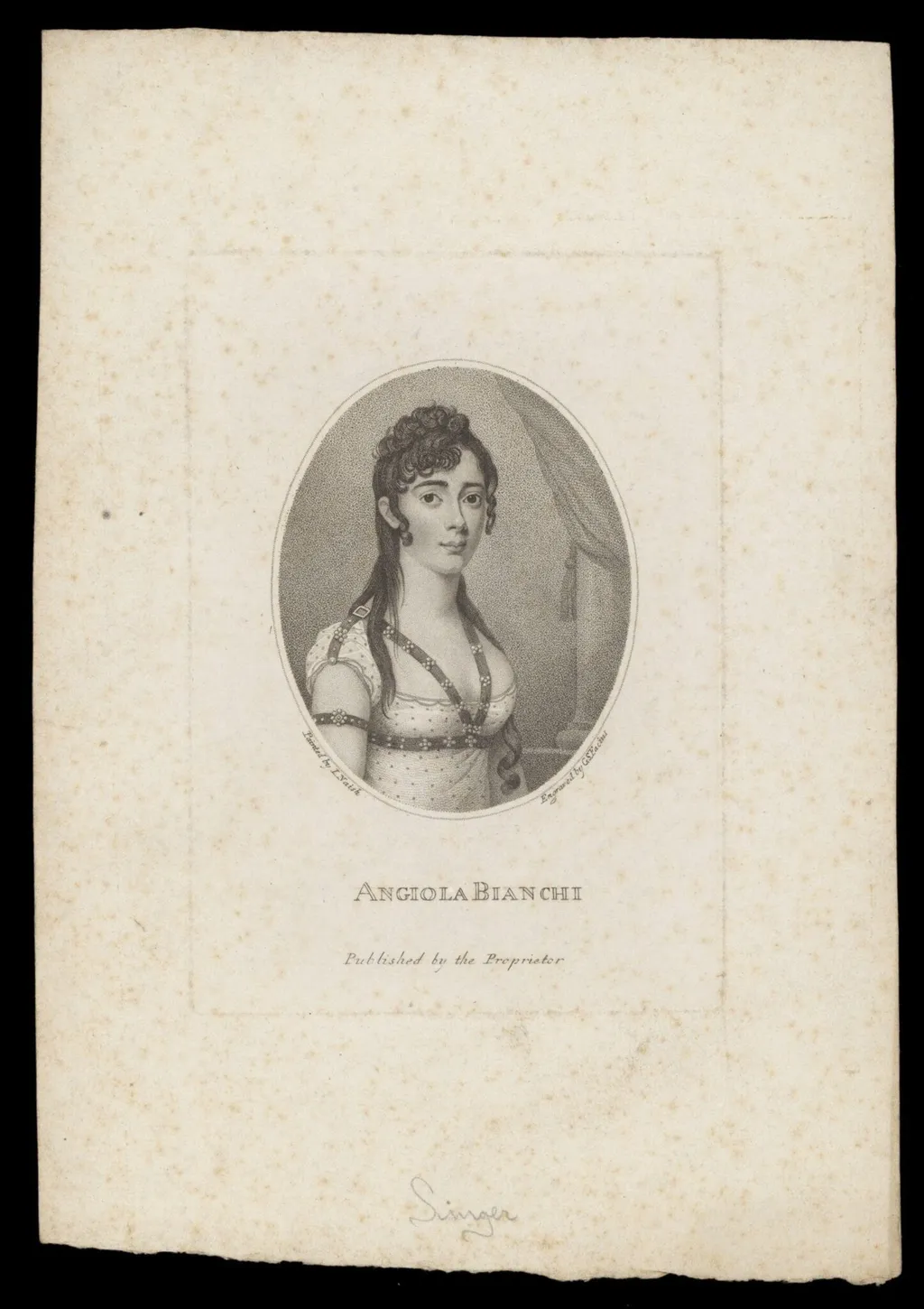 H Beard Print Collection, by Naish, I., 1850