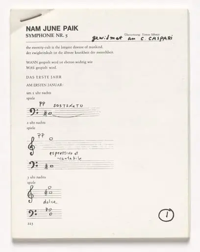 Untitled, by Nam June Paik