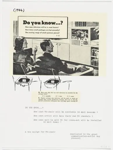 Untitled, by Nam June Paik
