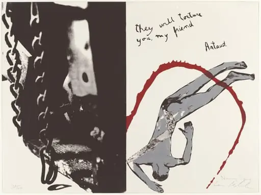 Untitled, by Nancy Spero Leon Golub