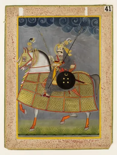 Thakur Kulla Raj Malot, by Nandalal