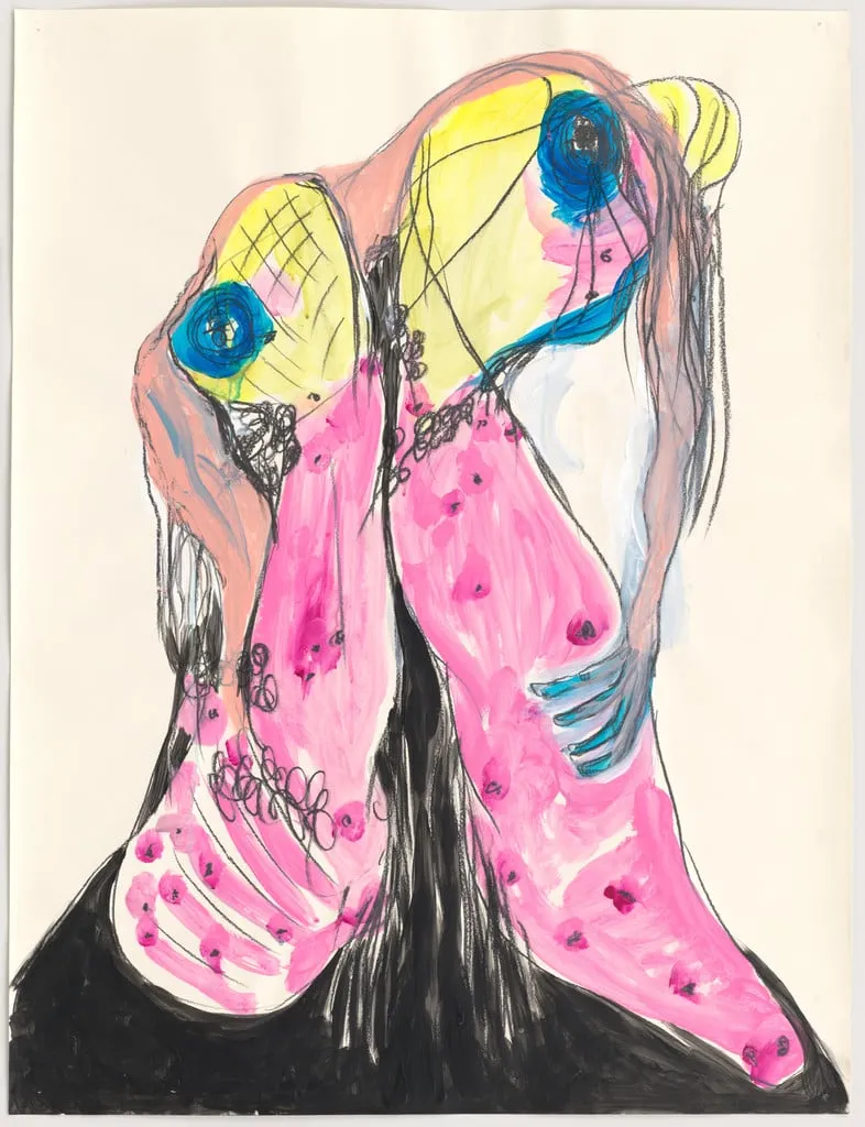 Untitled, by Naotaka Hiro, acrylic, 2016