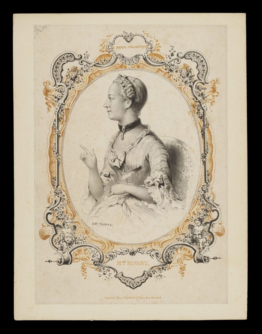 H Beard Print Collection, by Nap Thomas, 1750