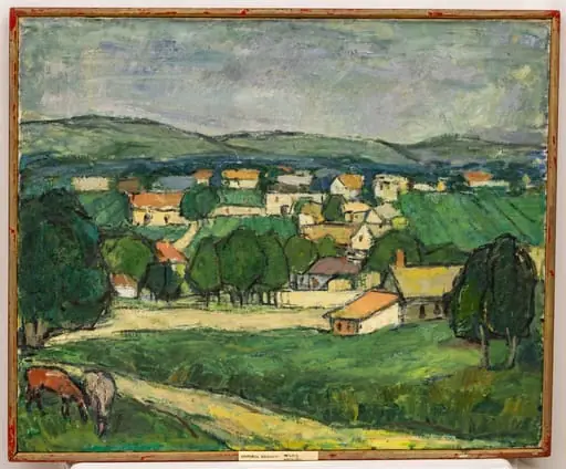 Peisaj la Niculițel, by Năpăruș Geta