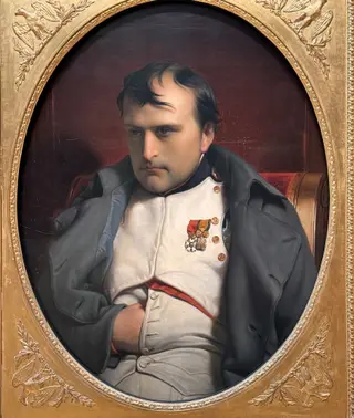 Napoléon à Fontainebleau