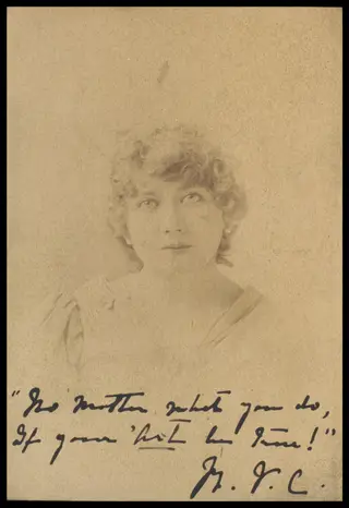 Guy Little Theatrical Photograph, by Napoleon Sarony
