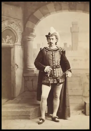 Guy Little Theatrical Photograph, by Napoleon Sarony