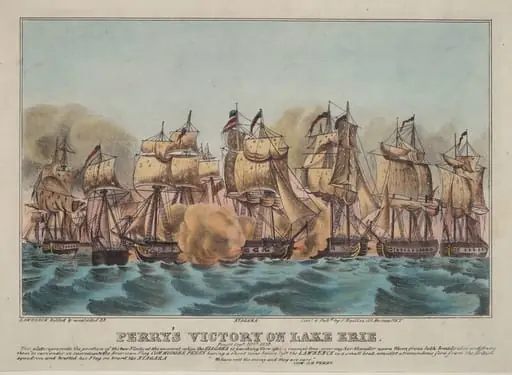 Perry's Victory on Lake Erie, by Napoleon Sarony