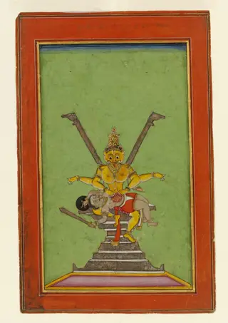 Narasinha, the fourth avatar of Vishnu