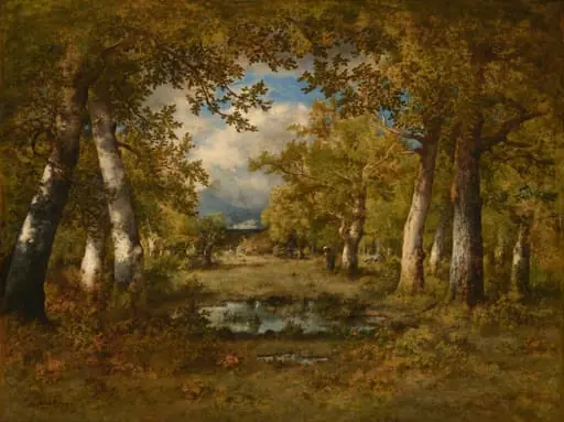 The Frog Pond, by Narcisse Diaz de la Peña