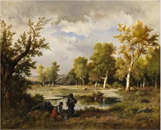 A Landscape with Figures, by Narcisse Virgilio Díaz