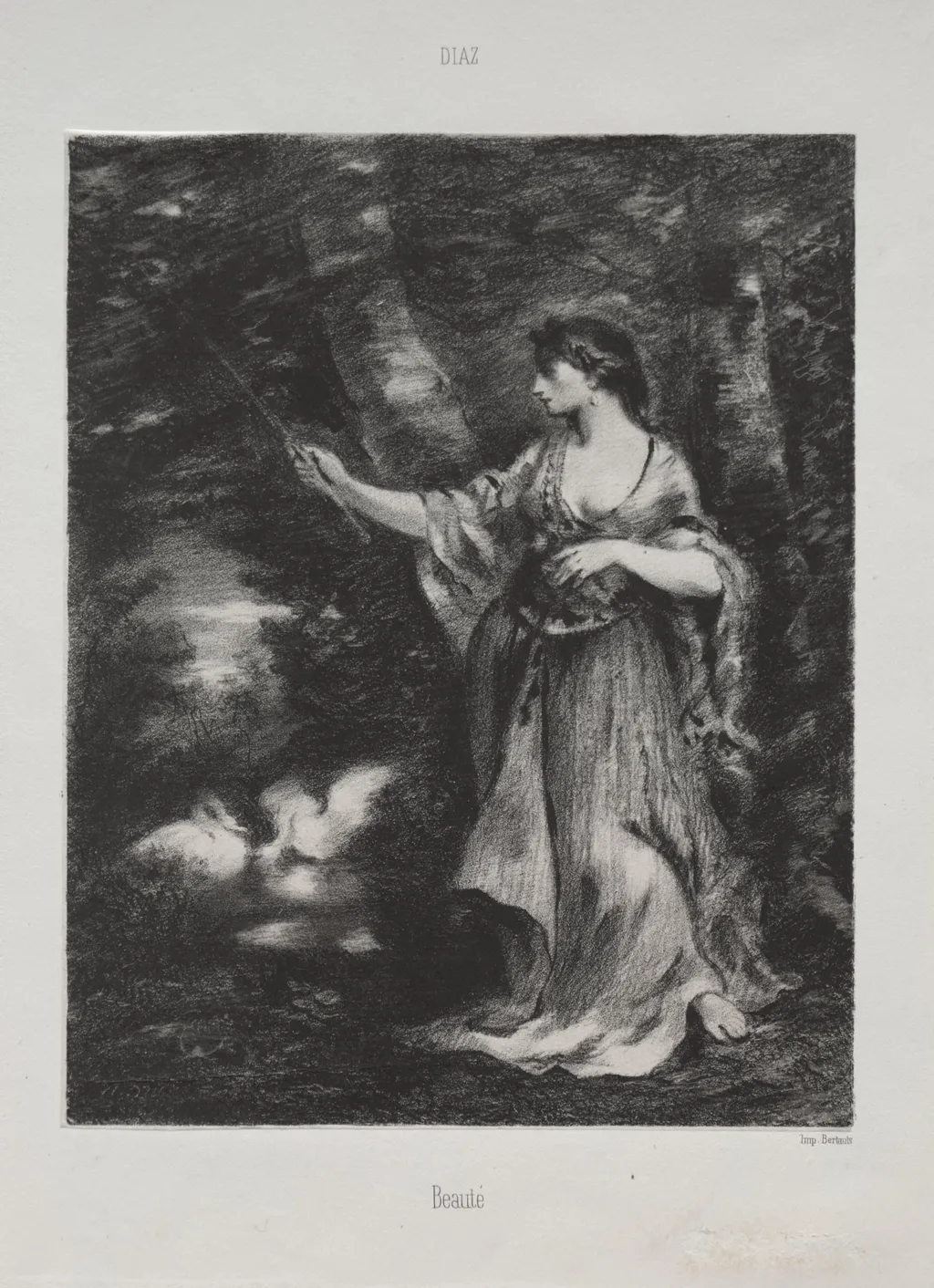 Beauté, by Narcisse Virgilio Díaz, 1849