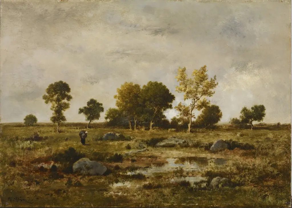 Effect of Autumn, Fontainebleau, by Narcisse Virgilio Díaz
