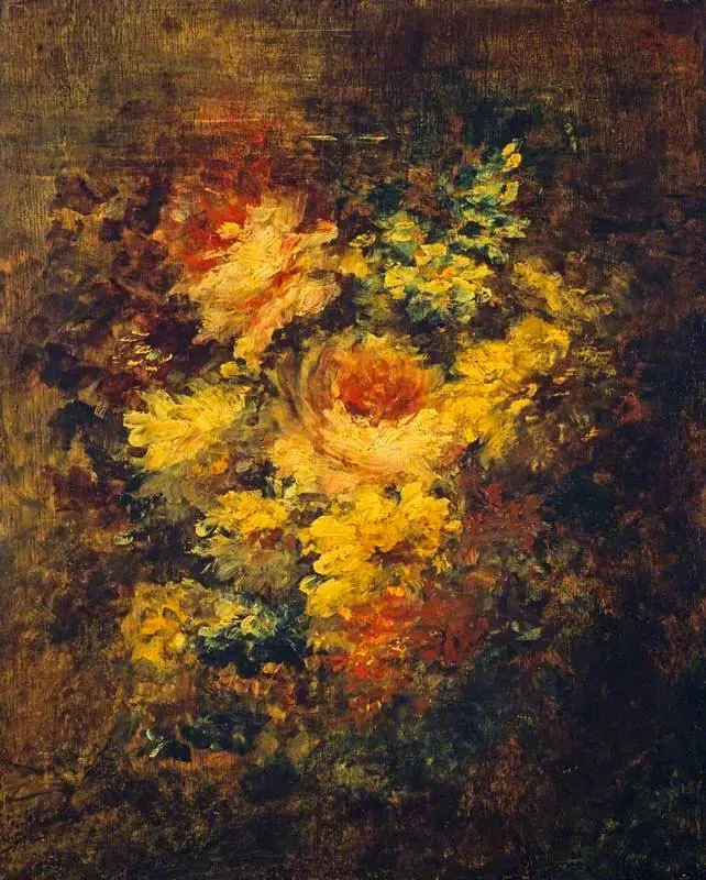 Flowers, by Narcisse Virgilio Díaz
