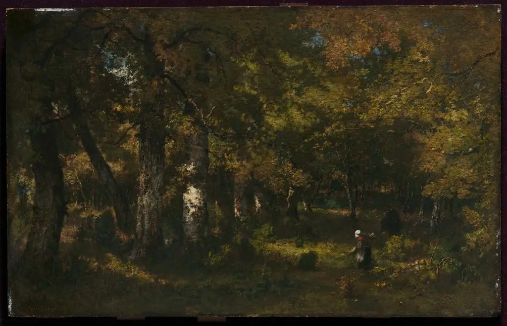 Forest Interior, by Narcisse Virgilio Díaz