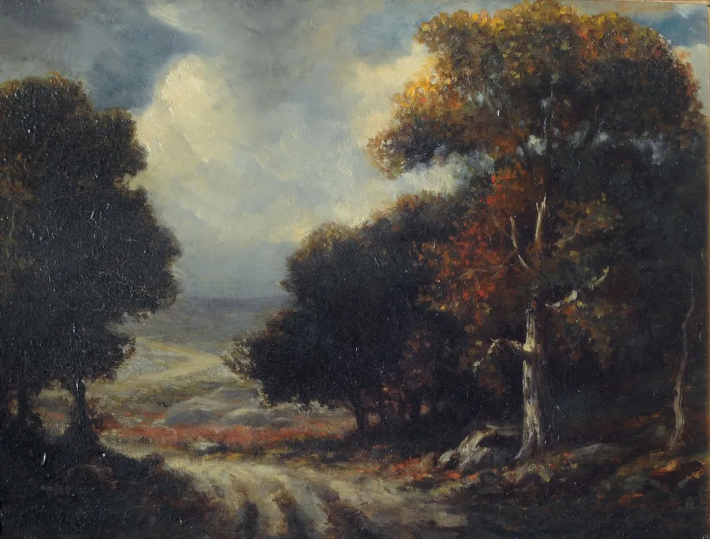 Le chemin, by Narcisse Virgilio Díaz, unspecified, 1851
