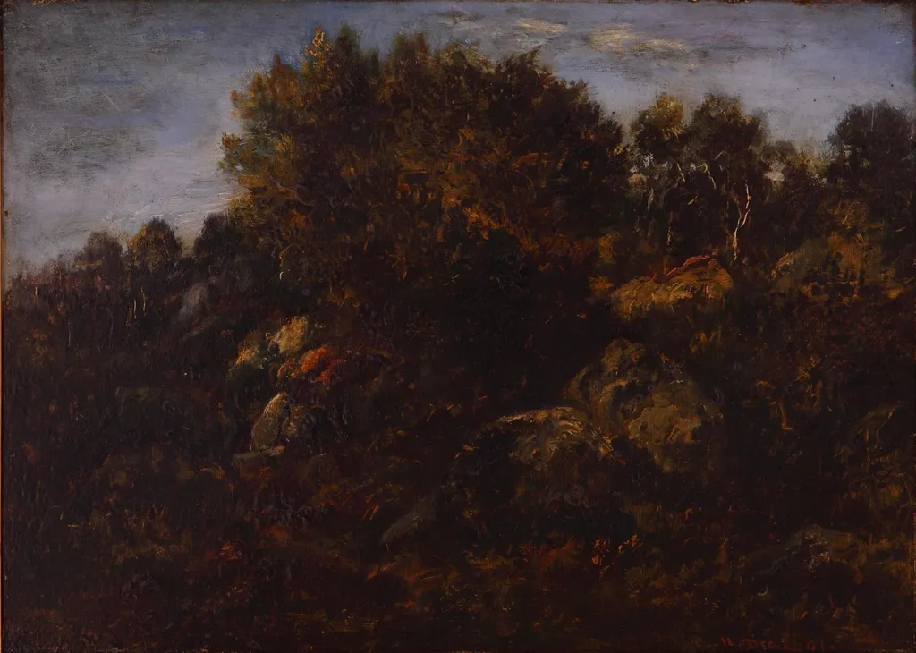 Paisaje, by Narcisse Virgilio Díaz, unspecified, 1861