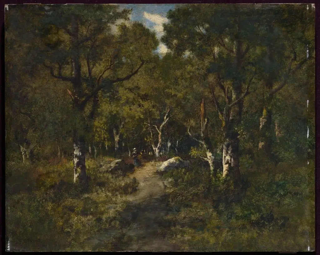 Path through the Forest near Fontainebleau, by Narcisse Virgilio Díaz