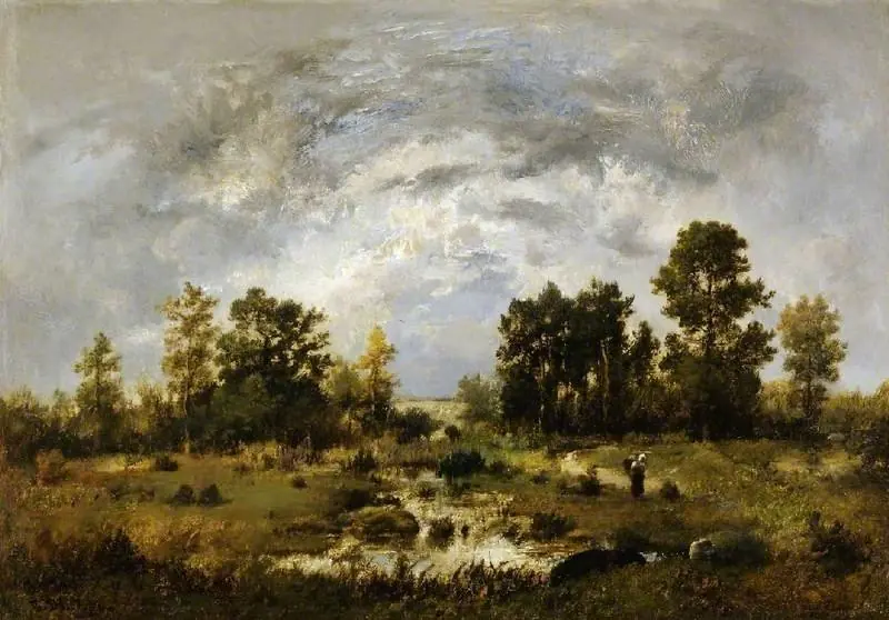 Paysage boisé, by Narcisse Virgilio Díaz