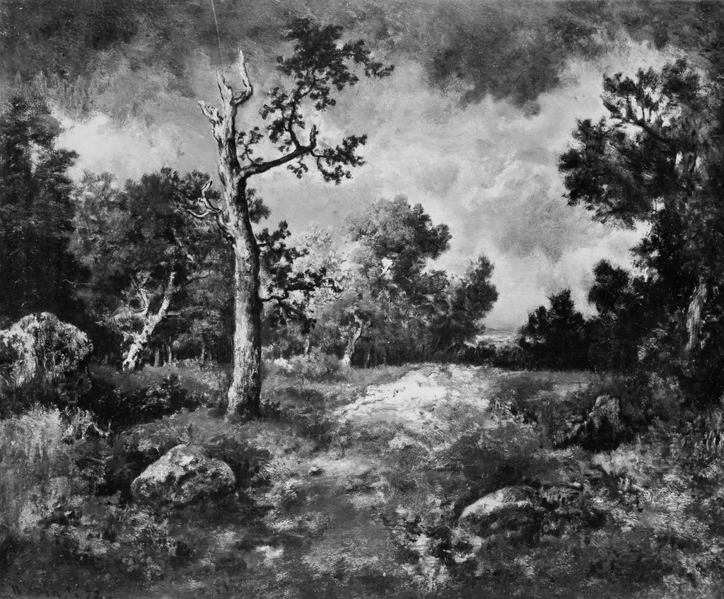 The Edge of the Woods, by Narcisse Virgilio Díaz, oil, 1872