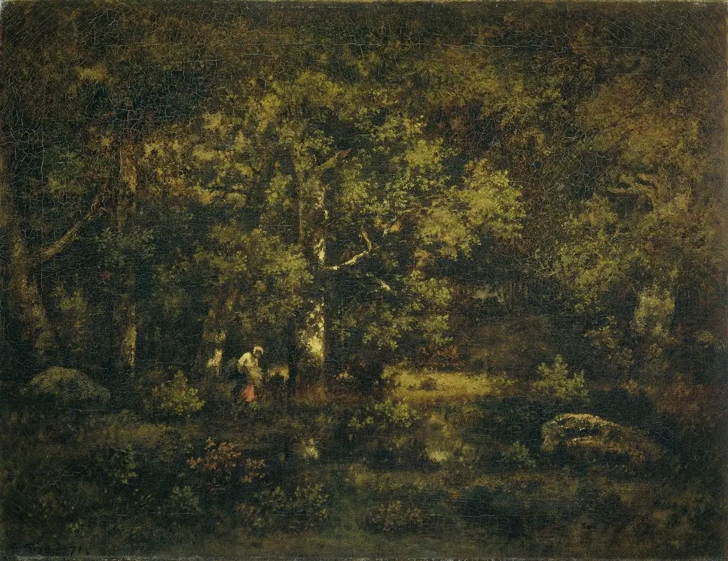 The Forest of Fontainebleau, by Narcisse Virgilio Díaz