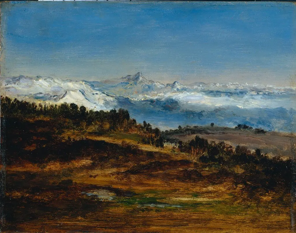 The Pyrenees, the Peak of the Midi de Bigorre, by Narcisse Virgilio Díaz