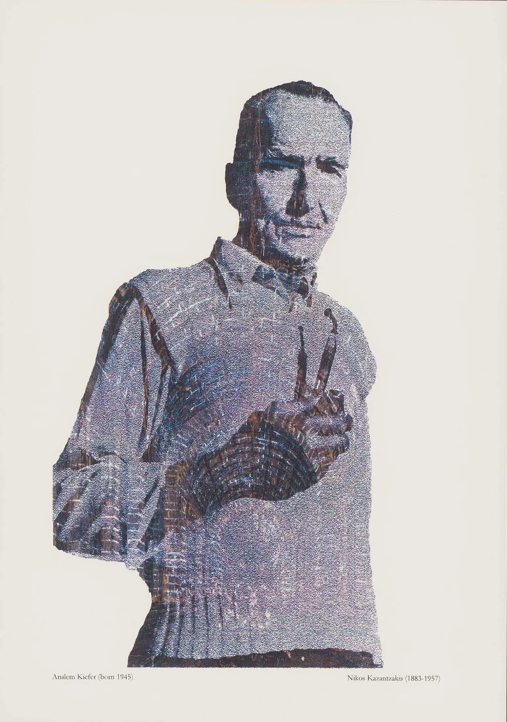 Anslem Kiefer (1945)/Nikos Kazantzakis (18831957), by Natassa Poulantza