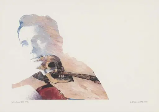 James Ensor (1860-1949)/Jack Kérouac (1922-1969), by Natassa Poulantza