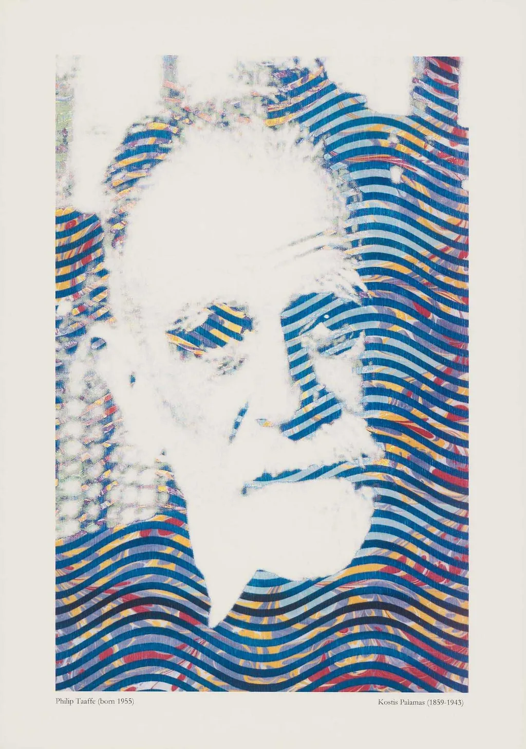Philip Taaffe(1955)/Kostis Palamas (1895-1943), by Natassa Poulantza