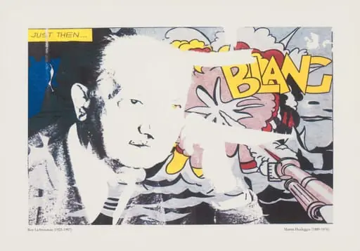 Roy Lichtenstein (1923-1997)/Martin Heidegger (18889-1976), by Natassa Poulantza