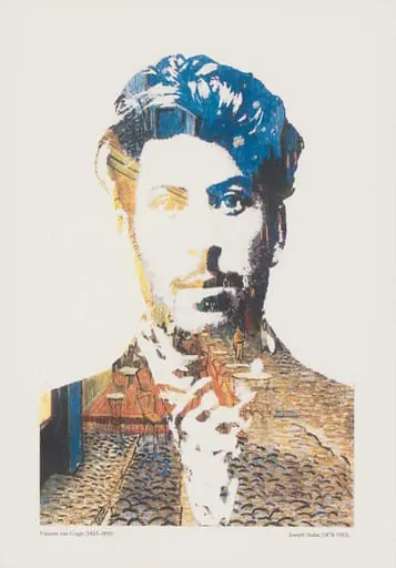 Vincent Van Gogh (1853-1890)/Joseph Stalin (1878-1953), by Natassa Poulantza