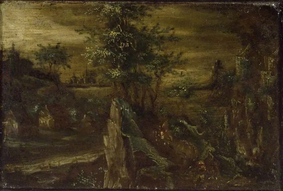 Landscape, by Nathaniel Bacon