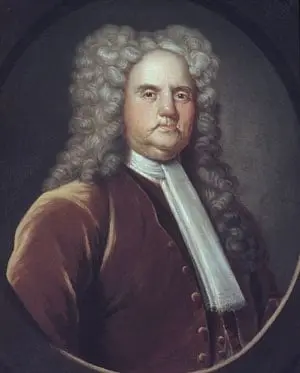 Nathaniel Byfield, by John Smibert