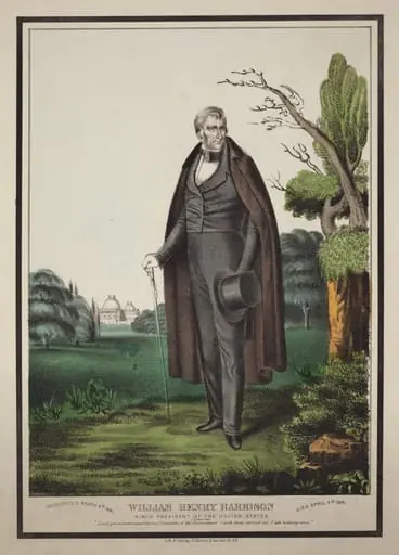 William Henry Harrison: Ninth President of the United States, by Nathaniel Currier