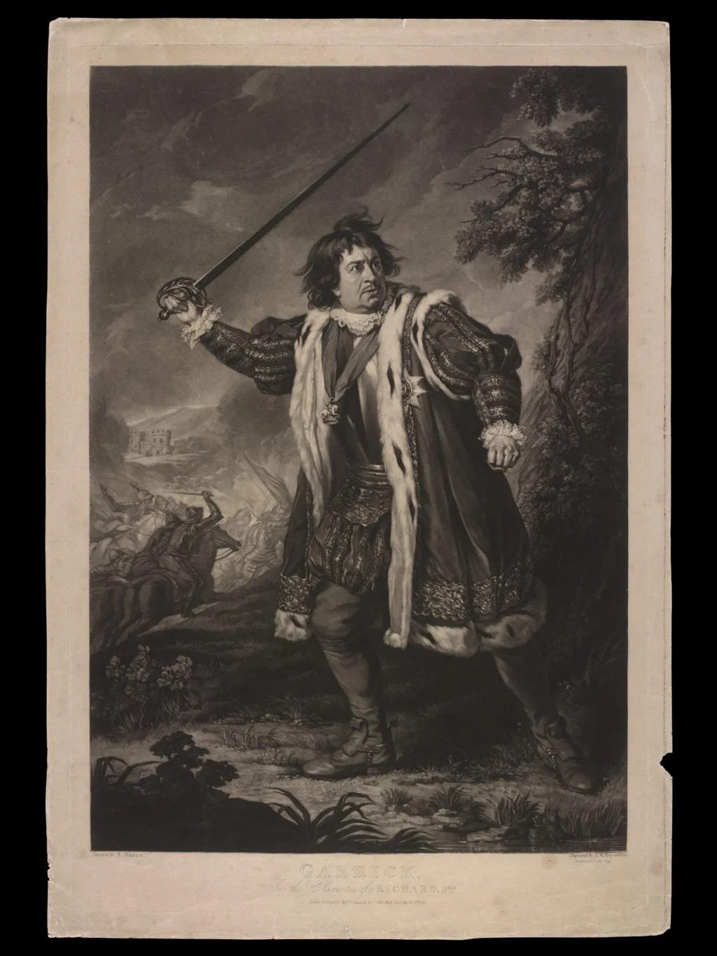 H Beard Print Collection, by Nathaniel Dance, 3