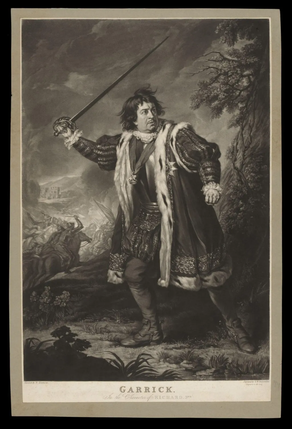 H Beard Print Collection, by Nathaniel Dance, 1750